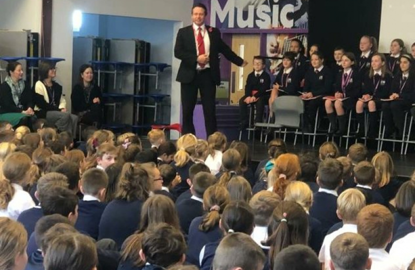 Visit to Westacre Middle School