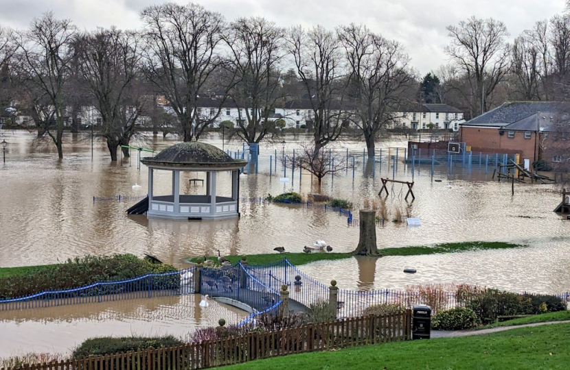 Update on flooding in Worcestershire