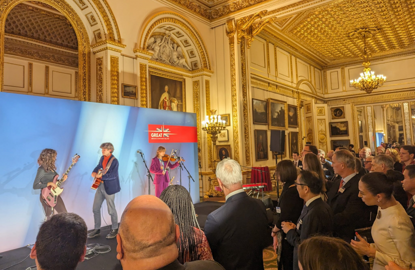 Global Investment Summit at Lancaster House.