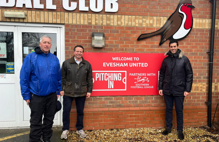 Attending an Evesham United FC Half-Term Session