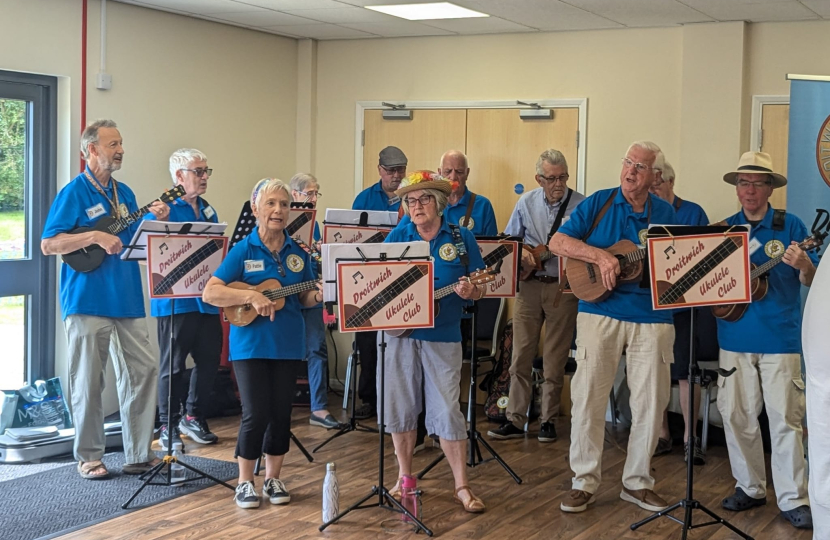 Opening of Tibberton Village Hall