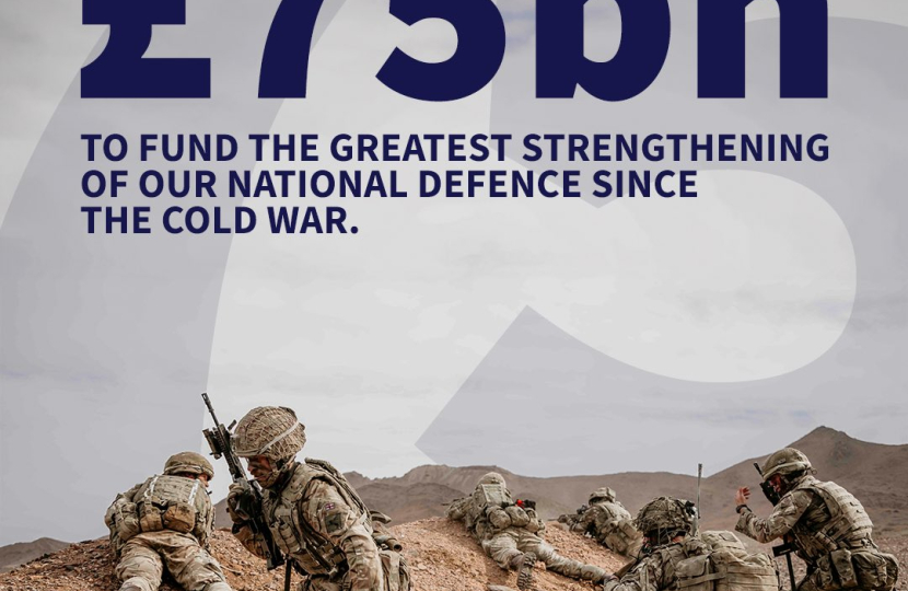 UK Defence Spending to Reach 2.5% of GDP