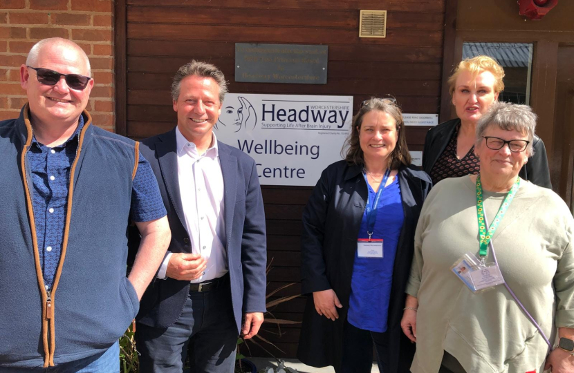 Visiting Headway Worcestershire | Nigel Huddleston