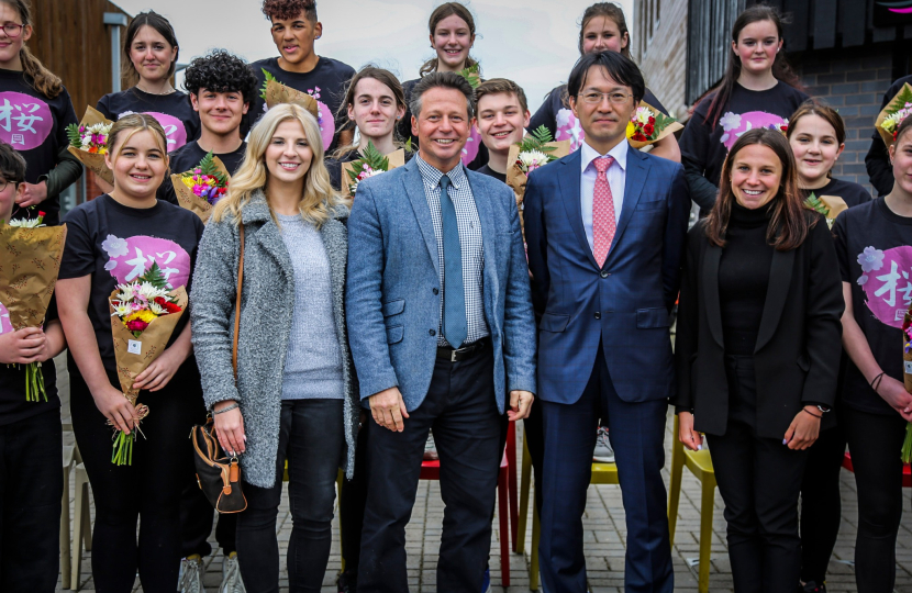 Celebrating the Sakura Cherry Tree Project