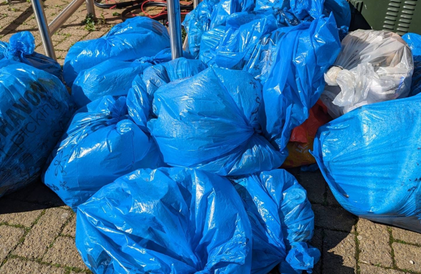 Litter Picking in Evesham for GB Spring Clean