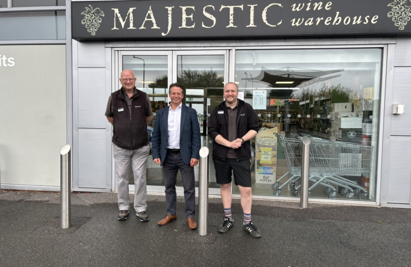 Visiting Majestic Wines