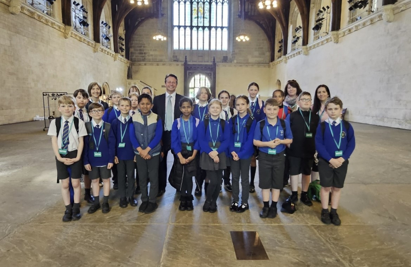 Local Schools Visit Parliament