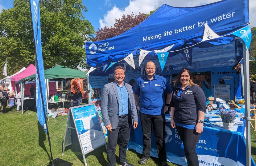 Spending Time at the St Richard's Canal Festival