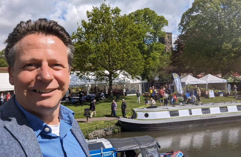 Spending Time at the St Richard's Canal Festival