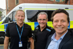 Nigel Huddleston MP with West Mercia Police