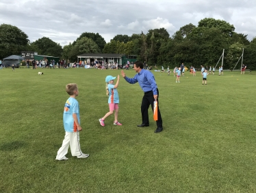 Nigel Huddleston at Droitwich Cricket Club