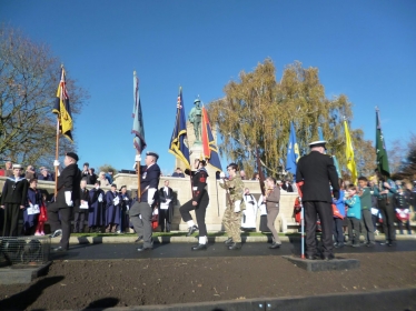 Remembrance Sunday in Evesham