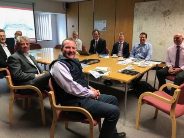 Nigel Huddleston MP at Wychavon District Council to discuss Future High Streets Fund