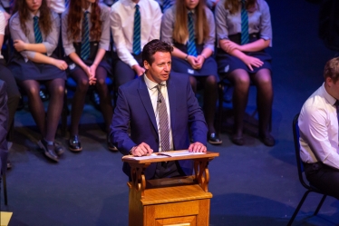 Nigel at Prince Henry's High School