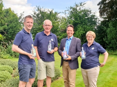 Nigel at Hussingtree Gin 