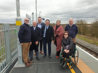 Nigel at Worcestershire Parkway Station