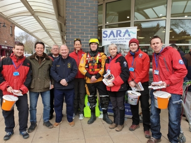 Nigel with Severn Area Rescue Association