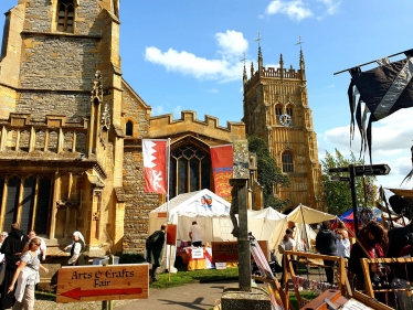 Medieval Market in Evesham