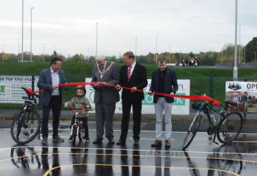 Opening of the Evesham Velo Park