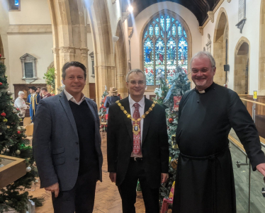 Christmas Tree Festival at The Parish Church of All Saints