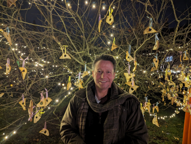 A memorable evening with cider, singing, dancing - and, of course, hanging toast on the tree - at the Wassail at The Fleece Inn, Bretforton.