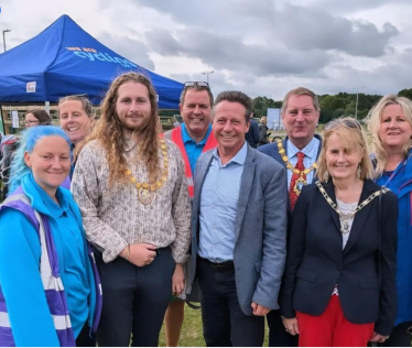 Nigel at Evesham VeloPark 