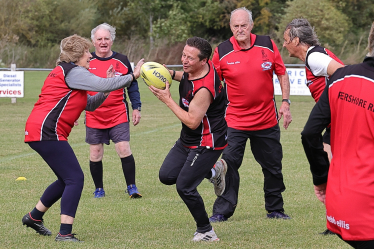 Third Age Touch Rugby at Pershore Rugby Football Club