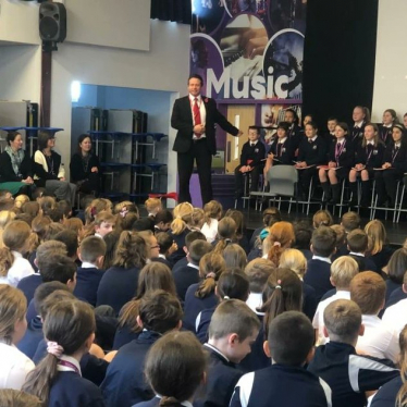 Visit to Westacre Middle School