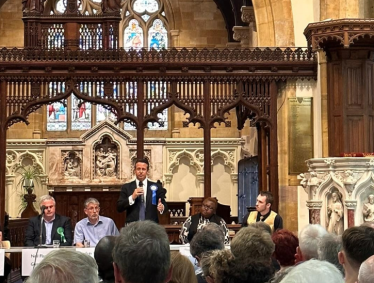 Election Hustings in Evesham