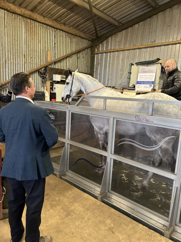 Visit to Claire Dyson Equine Water Treadmill & Rehabilitation Centre