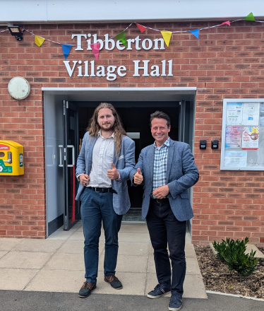 Opening of Tibberton Village Hall