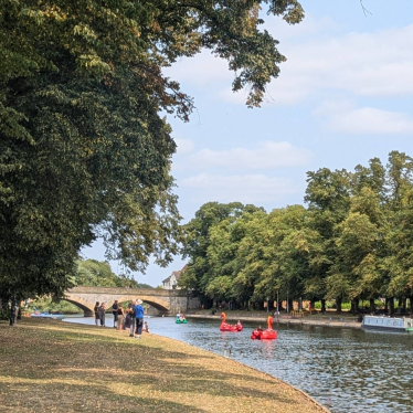 Sunny Afternoon in Evesham