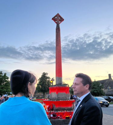 Attending a D-Day Service in Broadway