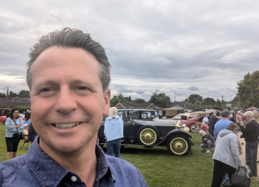 Visiting Ombersley Car Show