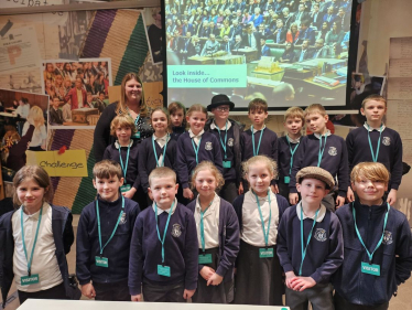 Offenham First School Visit Parliament