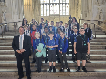 Local Schools Visit Parliament