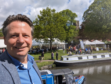 Spending Time at the St Richard's Canal Festival