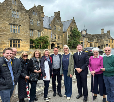 Tom Tugendhat Visits Droitwich and Evesham